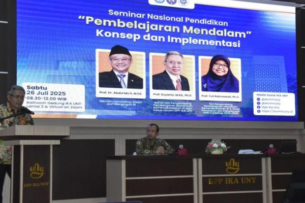 DPP IKA UNY Selenggarakan Seminar Nasional Konsep dan Implementasi Pembelajaran Mendalam