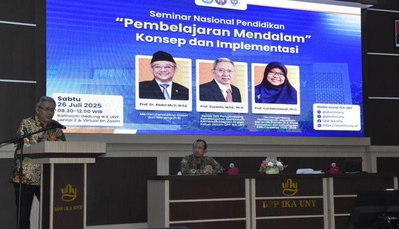 DPP IKA UNY Selenggarakan Seminar Nasional Konsep dan Implementasi Pembelajaran Mendalam