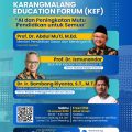 Pendaftaran Seminar Gratis “AI dan Peningkatan Mutu Pendidikan untuk Semua”