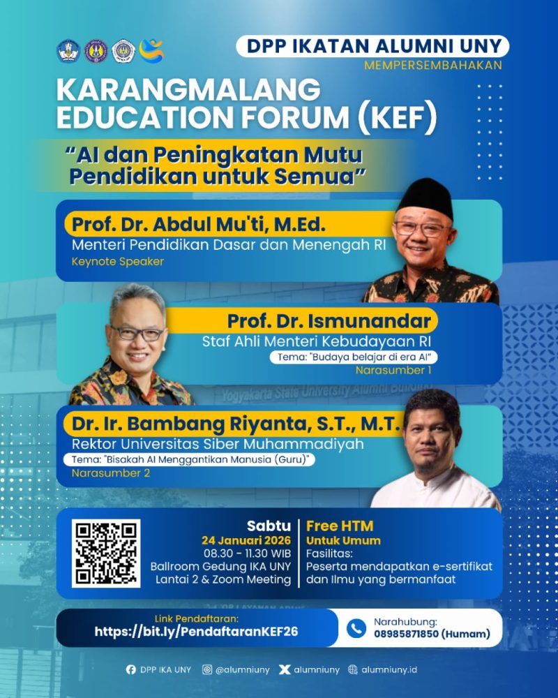 Pendaftaran Seminar Gratis “AI dan Peningkatan Mutu Pendidikan untuk Semua”